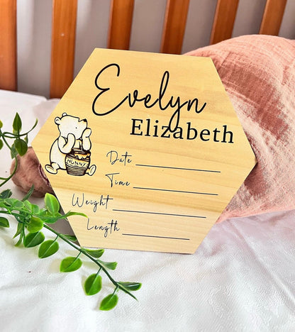 Custom Baby Name Sign