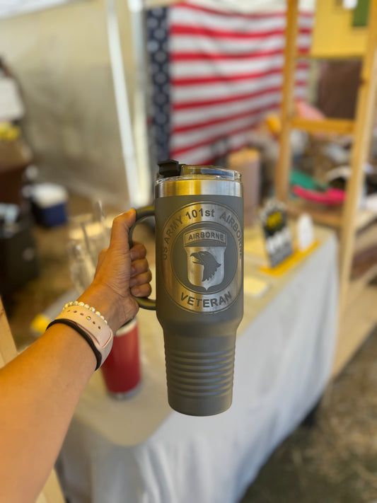 101st Veteran Tumbler